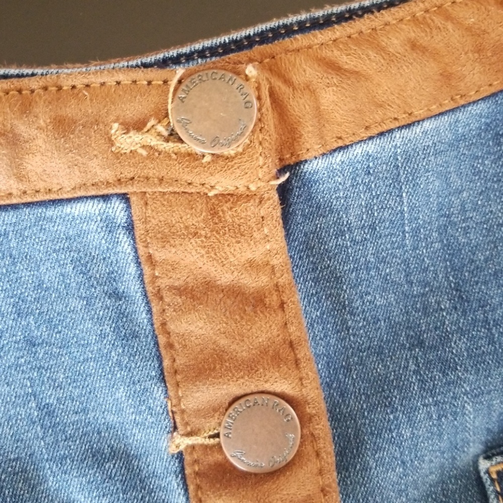 America Rag Denim Mini Skirt - Picture 3 of 4